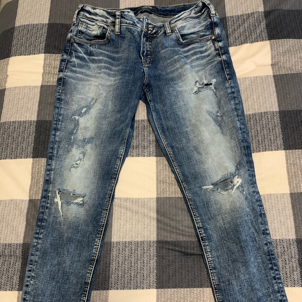 Silver Kenni Jeans